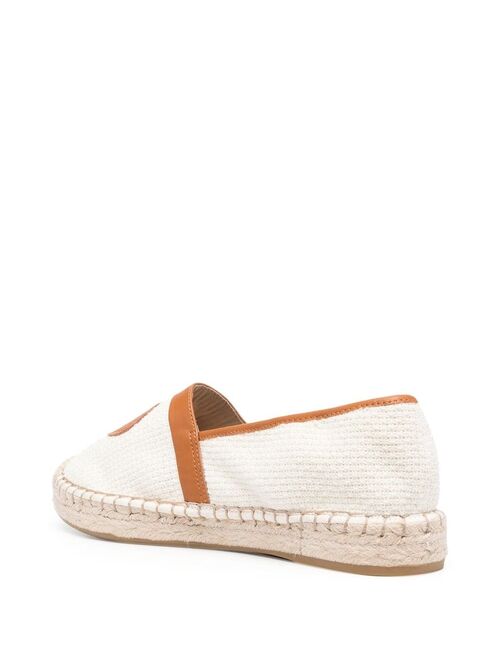 Karl Lagerfeld Kamini logo-patch espadrilles