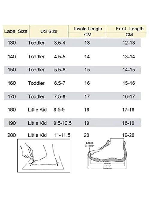 Sevrx Toddler Little Kids Slides Sandals, Kid Summer Slip On Slides Sandals,Slippers with Velcro Strap Anti-slip Water ShoesIndoor Outdoor Lightweight Slippers Sandals fo