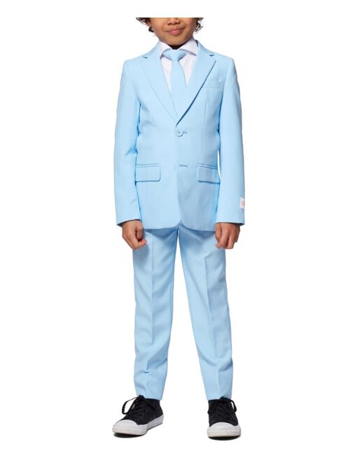 OPPOSUITS Little Boys 3-Piece Cool Solid Suit Set
