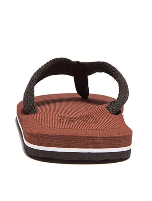 NewDenBer Mens Flip Flops Comfortable Thong Sandals Lightweight Summer Beach Sandals