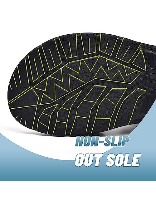 visionreast Mens Athletic Sandals Open Toe Hiking Outdoor Non-slip Sandals Air Cushion Sport Casual Beach Sandals