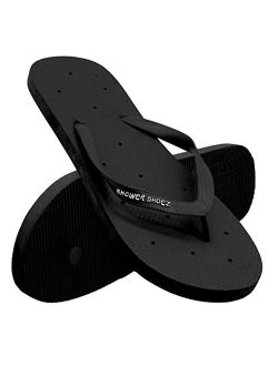 Shower Shoez Men's Non-Slip Gym Pool Dorm Water Sandals Flip Flops