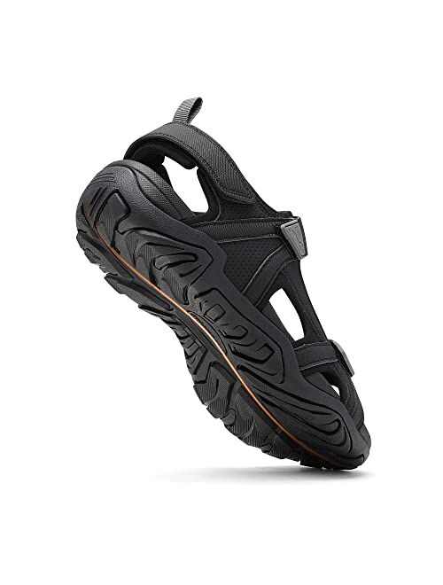 DREAM PAIRS Men's Sandals Hiking Water Beach Sport Outdoor Athletic Arch Support Summer Sandals