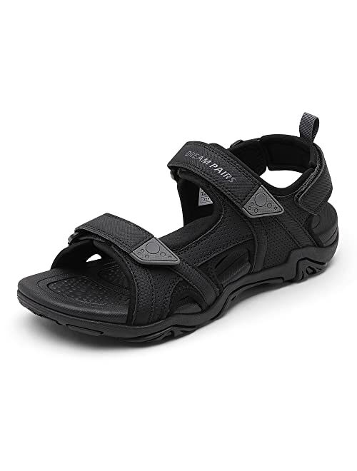 DREAM PAIRS Men's Sandals Hiking Water Beach Sport Outdoor Athletic Arch Support Summer Sandals