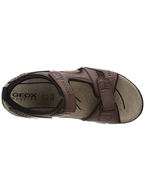 Geox Men's Uomo Sandal Strada a Open Toe