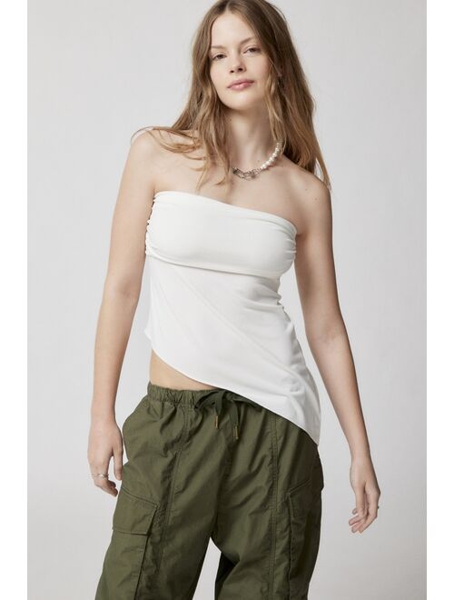 Urban Outfitters UO Y2K Asymmetrical Tube Top
