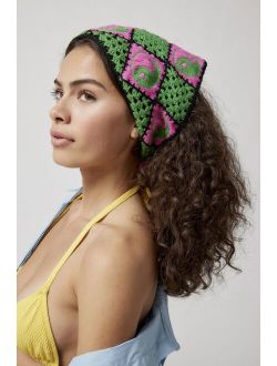 Yin Yang Crochet Headscarf
