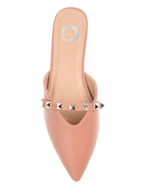 Journee Collection Women's Dreah Studded Mules