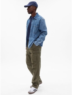 Relaxed Utility Cargo Pants with Washwell