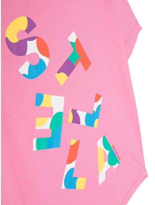 Stella McCartney Kids logo-print T-shirt