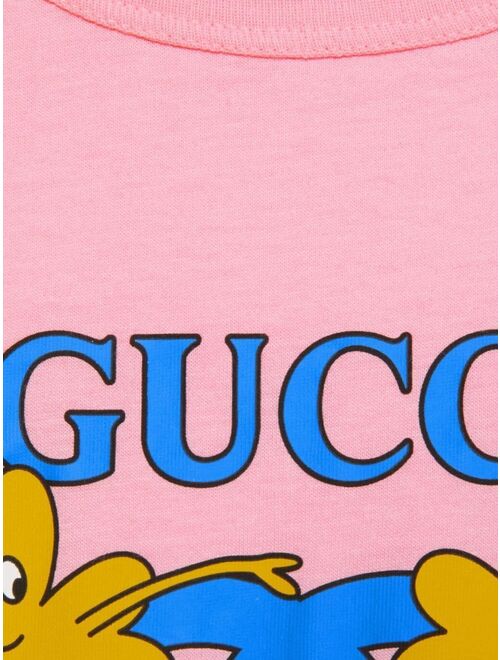 Gucci Kids logo-print cotton T-Shirt