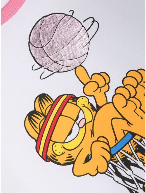 Marc Jacobs Kids x Garfield graphic-print crew-neck T-shirt