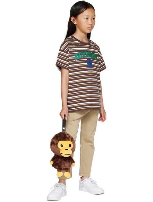 BAPE Kids Brown Hoop T-Shirt