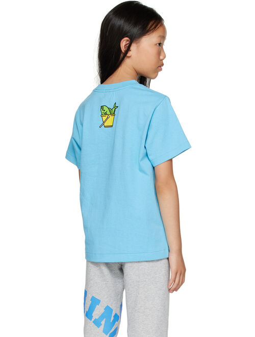 BAPE Kids Blue Milo Dolphin T-Shirt