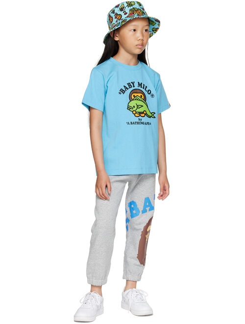 BAPE Kids Blue Milo Dolphin T-Shirt