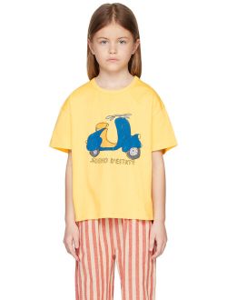 & WONDER Kids Yellow Scooter T-Shirt