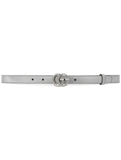 Gucci GG Marmont thin leather belt