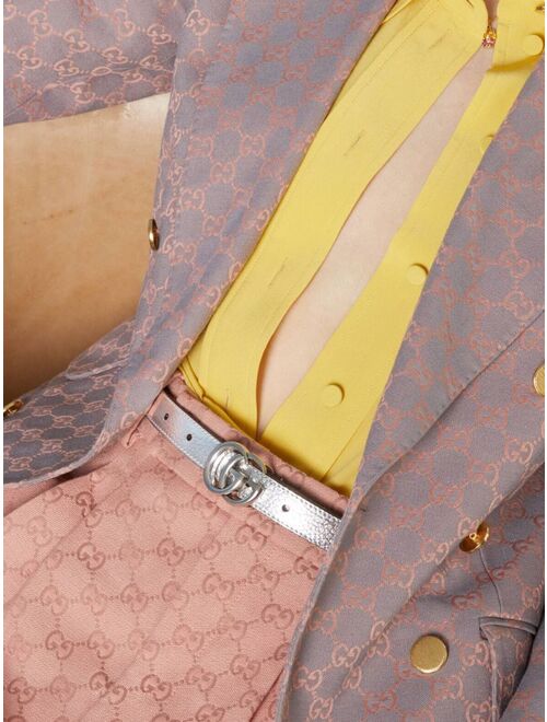 Gucci GG Marmont thin leather belt