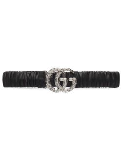 GG Marmont crystal-embellished belt