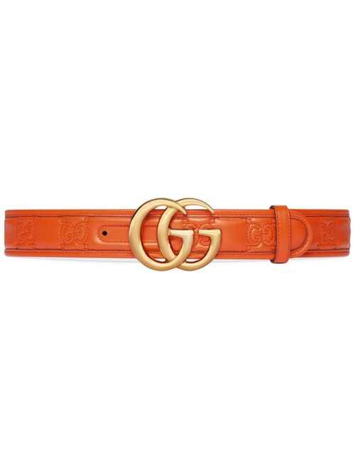 Gucci GG Marmont matelasse leather belt