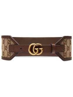 GG-buckle canvas belt