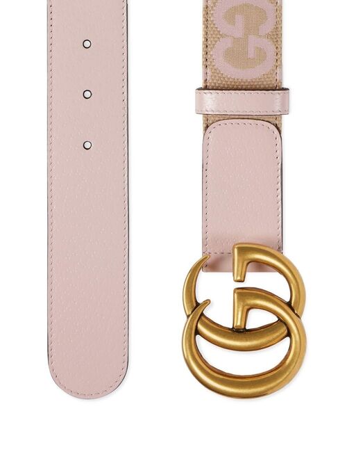 Gucci logo-buckle GG-monogram belt