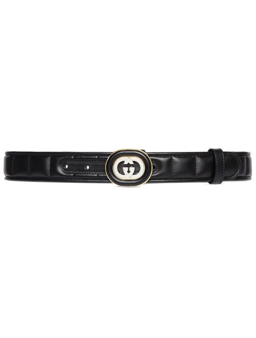 Gucci Interlocking G-buckle belt