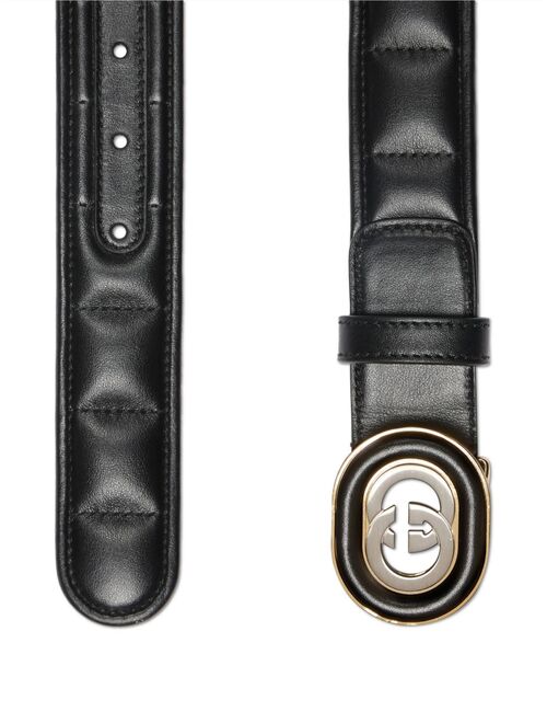 Gucci Interlocking G-buckle belt