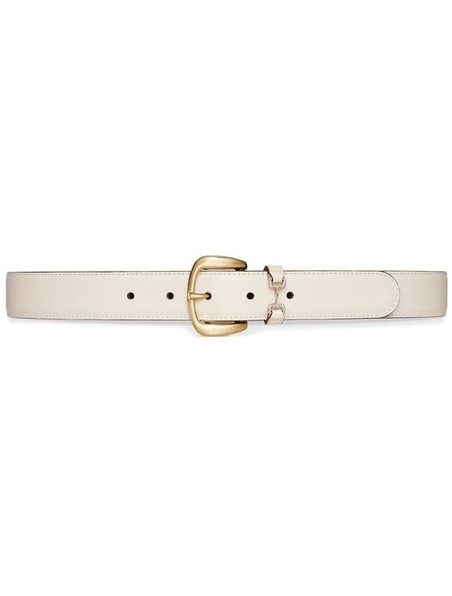 Gucci crystal Horsebit belt