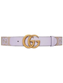 GG-buckle monogram belt