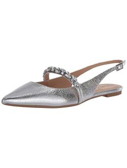 Jewel Badgley Mischka Bambi Pointed Toe Sling Back