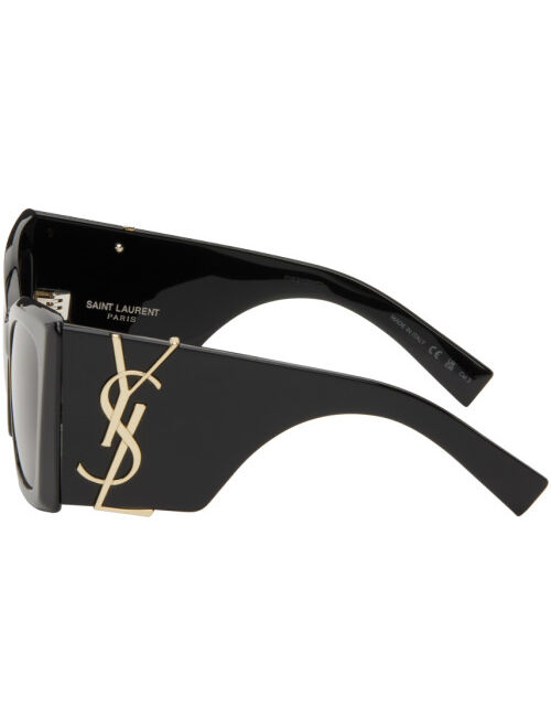 Yves Saint Laurent Saint Laurent Black SL M119 Blaze Sunglasses