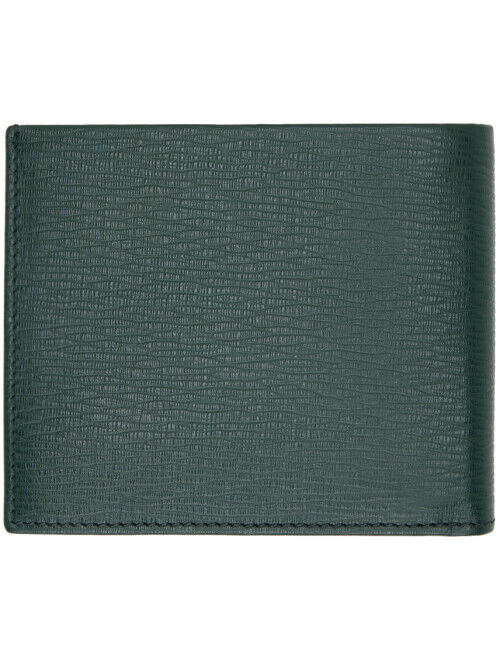 FERRAGAMO Green Gancini Wallet