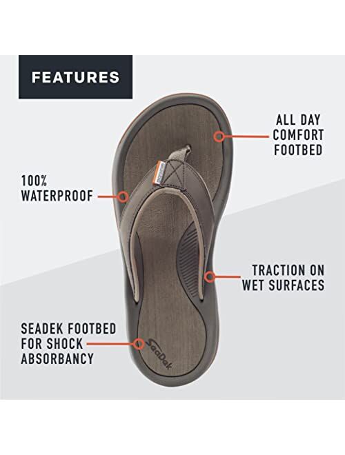 Grundens Mens DECK-BOSS Sandal | Durable, Supportive