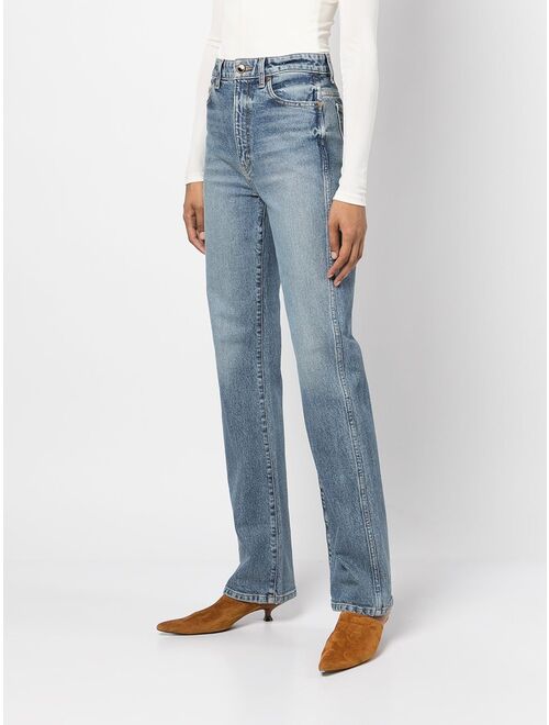 KHAITE The Danielle Stretch high-rise jeans