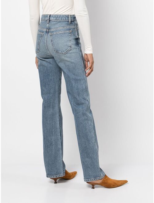 KHAITE The Danielle Stretch high-rise jeans