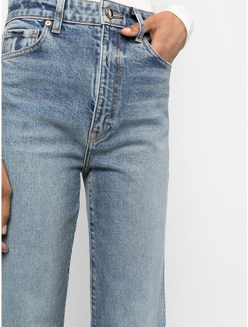 KHAITE The Danielle Stretch high-rise jeans