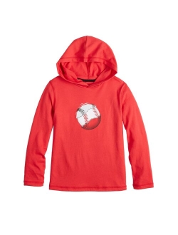 Boys 4-12 Jumping Beans Active Hooded Tee