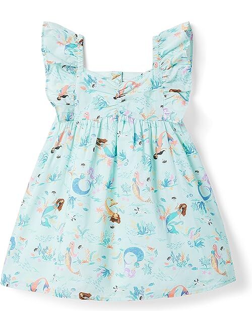 Janie and Jack Little Mermaid Printed Dress (Toddler/Little Kids/Big Kids)