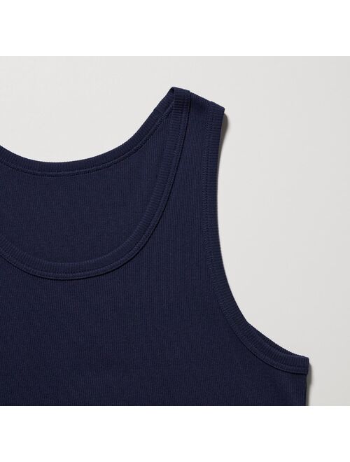 Uniqlo Dry Color Ribbed Tank Top