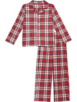 Pajamarama Plaid Classic - Cozy Jersey Pajama (Little Kids/Big Kids)