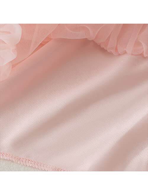 Tutu.Kk Baby Girls Tutu Skirt Princess Fluffy Soft Tulle Ballet Birthday Party Pettiskirt (9M-8T)