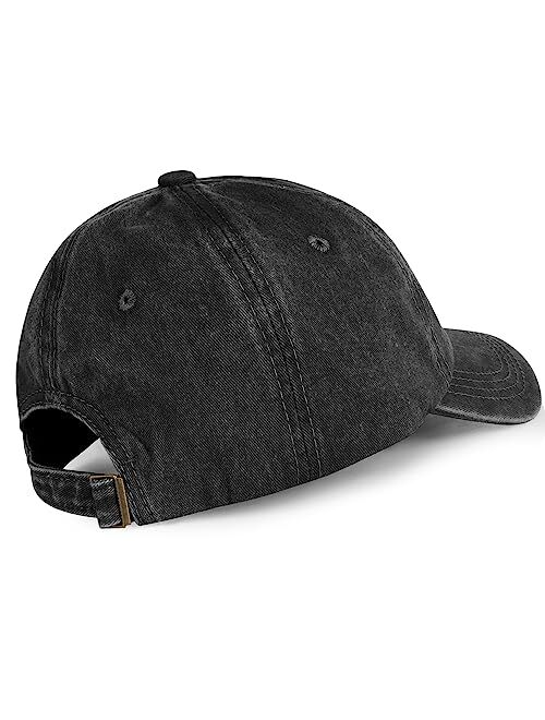 TreatMe Baseball Cap Men- Ball Caps for Mens Baseball Cap Vintage Washed Cotton Adjustable Trucker Dad Hats Outdoor Sports
