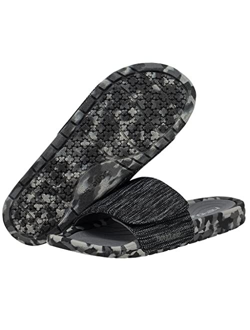Hey Dude Men's Phoenix Men & Women | Men's Slides | Men's Slip On Sandal | Comfortable & Light-Weight Multiple Colors & Sizes