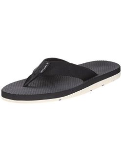 Scott Hawaii Men's Hokulea Sandals | Waterproof White Non-Marking No-Slip Boat Shoes | All Day Arch Support Comfortable Slipper | Reef Walking Flip Flops for Men