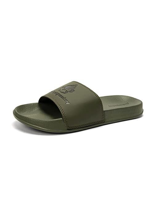 FUNKYMONKEY Slides for Men, Indoor & Outdoor Comfort Casual Sandals