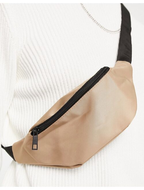New Look fanny pack in stone