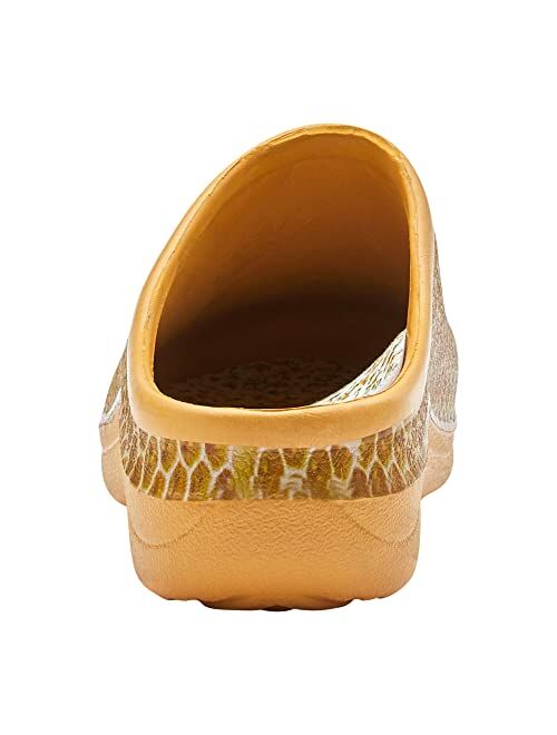 Backdoorshoes Waterproof Premium Garden Clog Shoes for Women with Arch Support