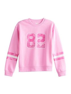 Girls 6-20 SO Favorite Fleece Pullover Sweatshirt in Regular & Plus Size