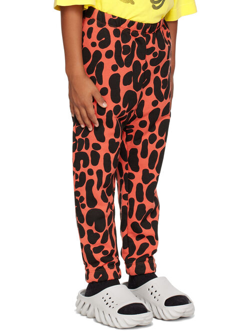 The Animals Observatory Kids Red Dromedary Lounge Pants